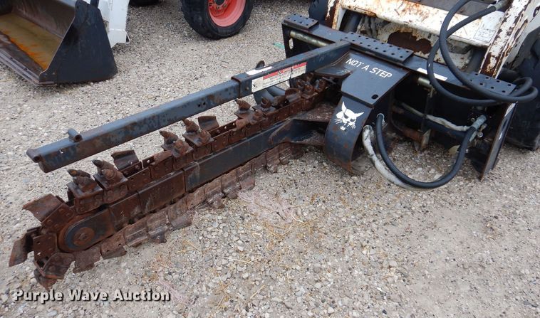 image for item KN9803 Bobcat LT313  skid steer trencher