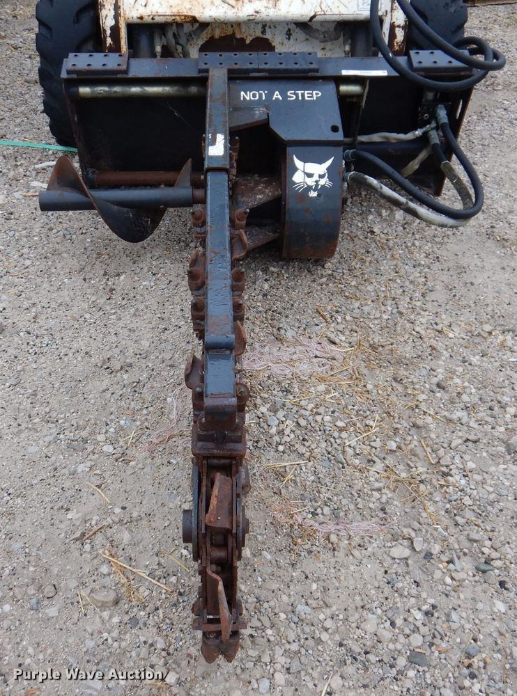 image for item KN9803 Bobcat LT313  skid steer trencher
