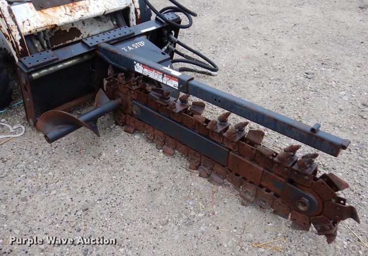 image for item KN9803 Bobcat LT313  skid steer trencher