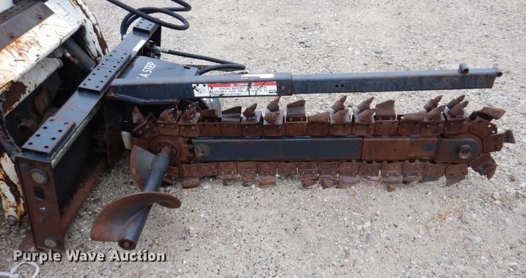 image for item KN9803 Bobcat LT313  skid steer trencher