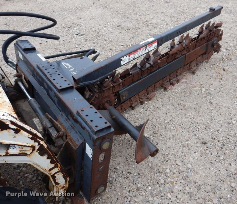 image for item KN9803 Bobcat LT313  skid steer trencher
