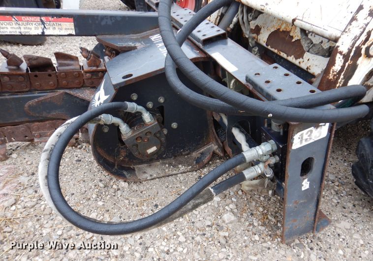 image for item KN9803 Bobcat LT313  skid steer trencher