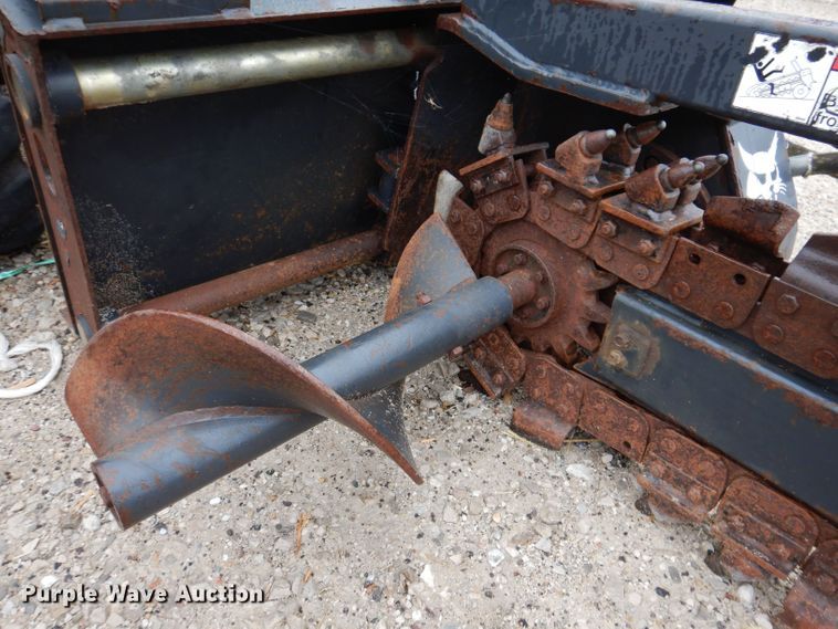 image for item KN9803 Bobcat LT313  skid steer trencher