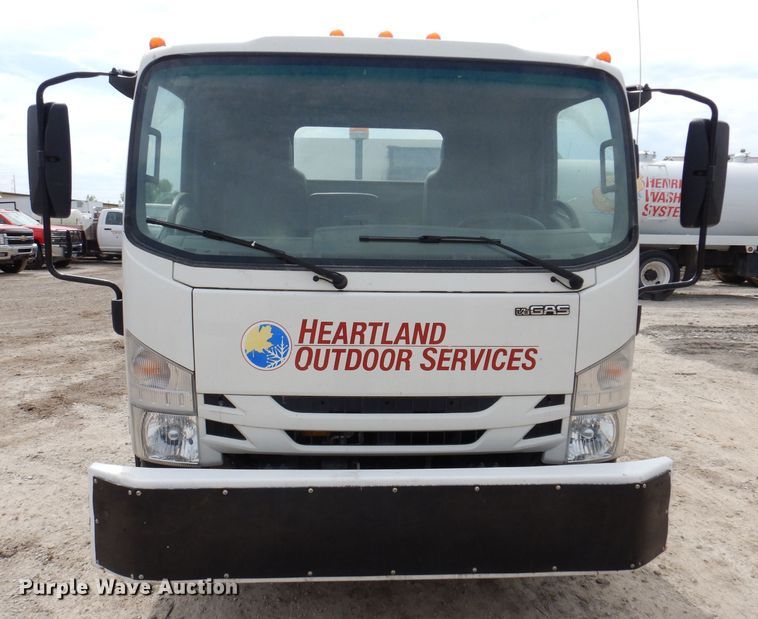 image for item KN9814 2016 Isuzu NPR  street sweeper truck