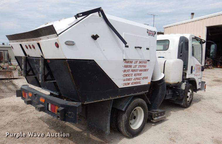 image for item KN9814 2016 Isuzu NPR  street sweeper truck