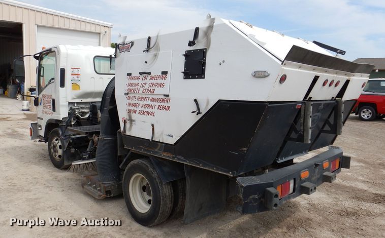 image for item KN9814 2016 Isuzu NPR  street sweeper truck