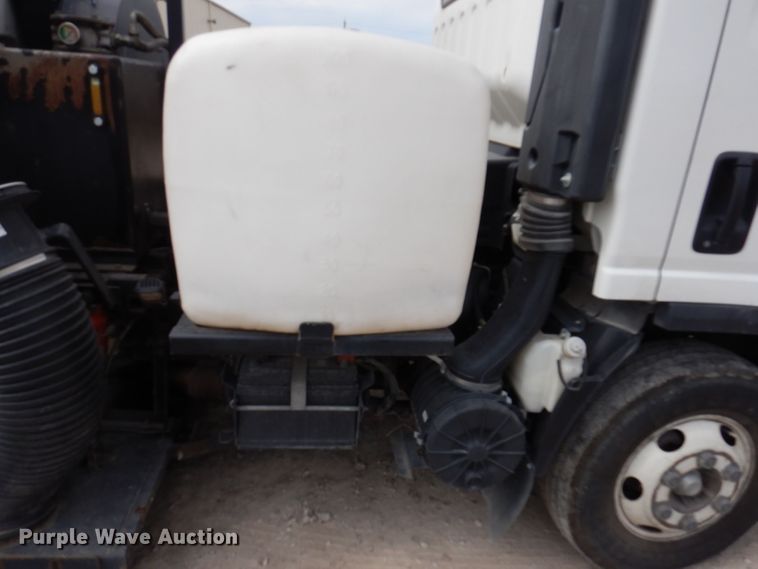 image for item KN9814 2016 Isuzu NPR  street sweeper truck