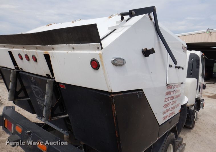 image for item KN9814 2016 Isuzu NPR  street sweeper truck