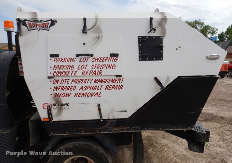 image for item KN9814 2016 Isuzu NPR  street sweeper truck