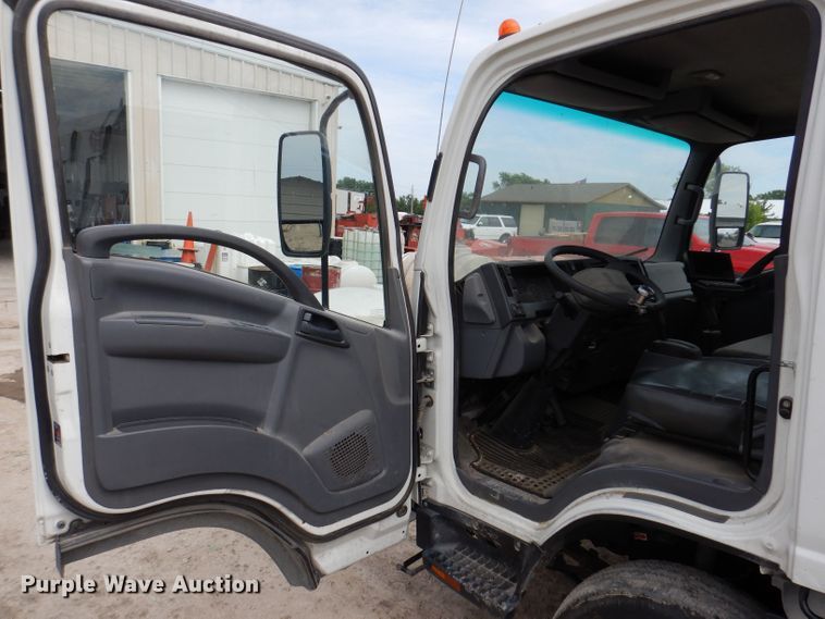 image for item KN9814 2016 Isuzu NPR  street sweeper truck