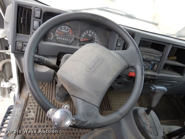 image for item KN9814 2016 Isuzu NPR  street sweeper truck