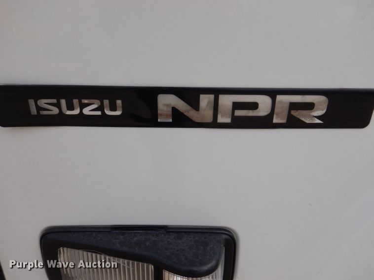 image for item KN9814 2016 Isuzu NPR  street sweeper truck