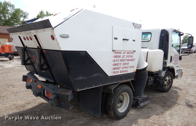 image for item KN9815 2016 Isuzu NPR  street sweeper truck