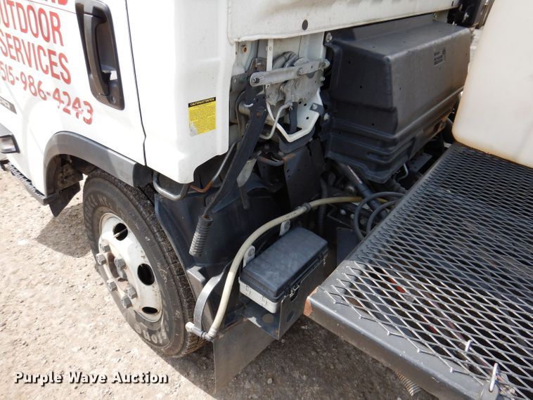 image for item KN9815 2016 Isuzu NPR  street sweeper truck