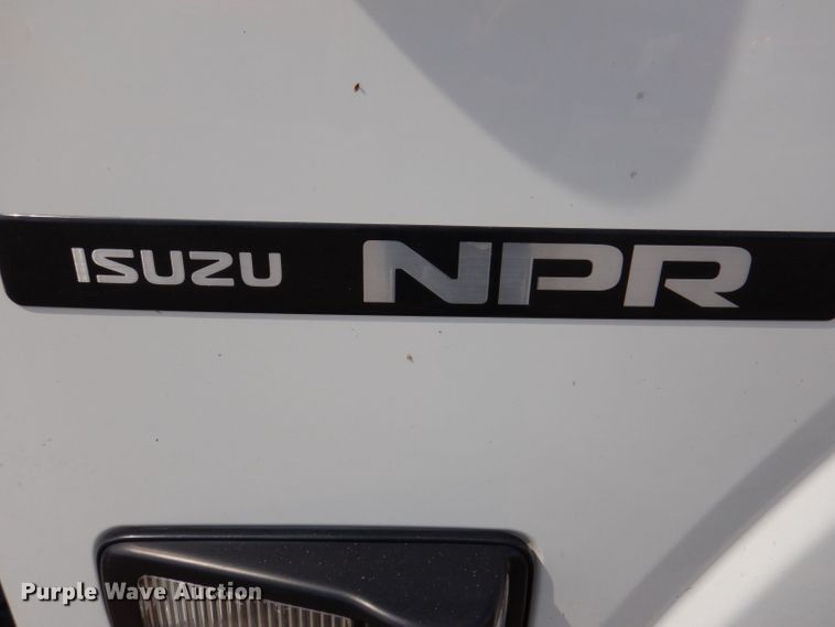 image for item KN9815 2016 Isuzu NPR  street sweeper truck