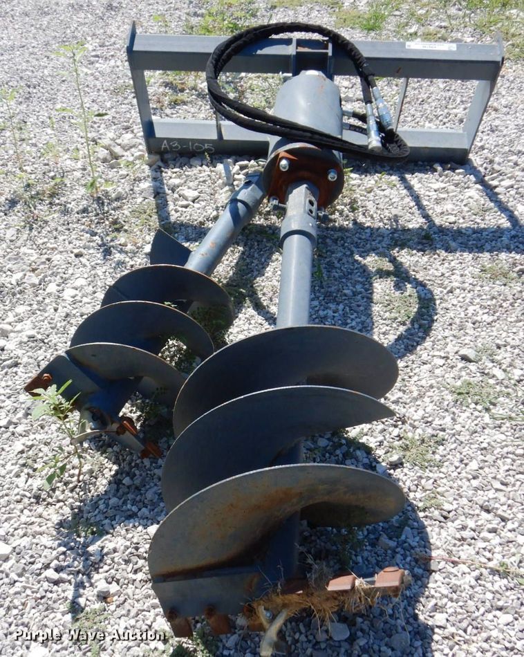 image for item KR9148 Wolverine  skid steer auger