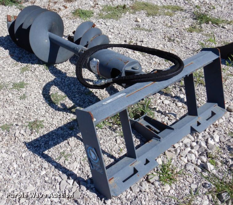 image for item KR9148 Wolverine  skid steer auger