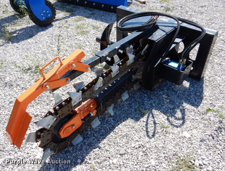 image for item KR9150 Skid steer trencher