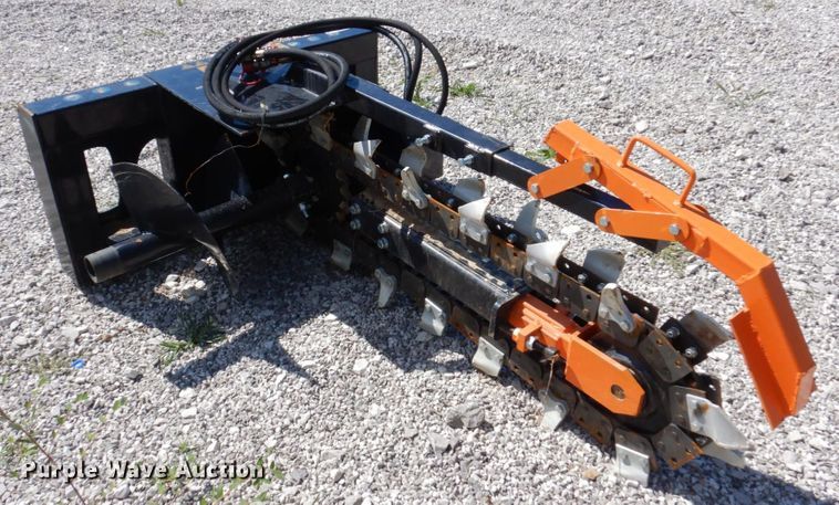 image for item KR9150 Skid steer trencher