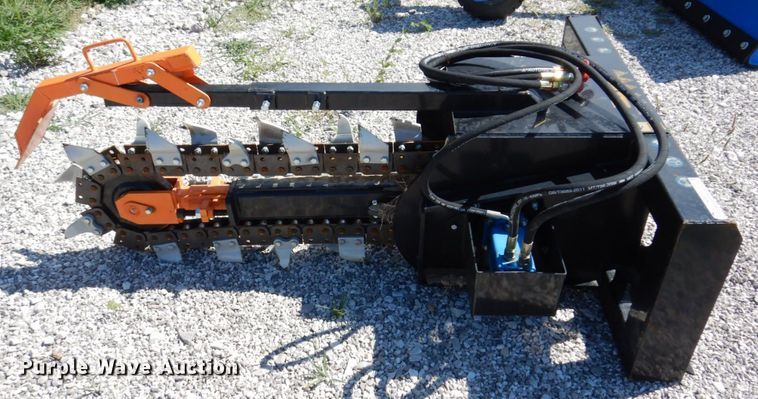 image for item KR9150 Skid steer trencher