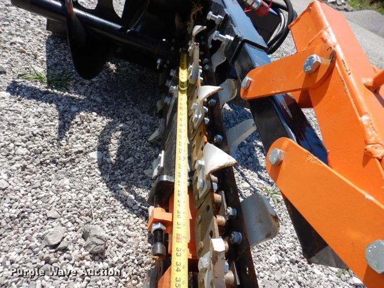 image for item KR9150 Skid steer trencher