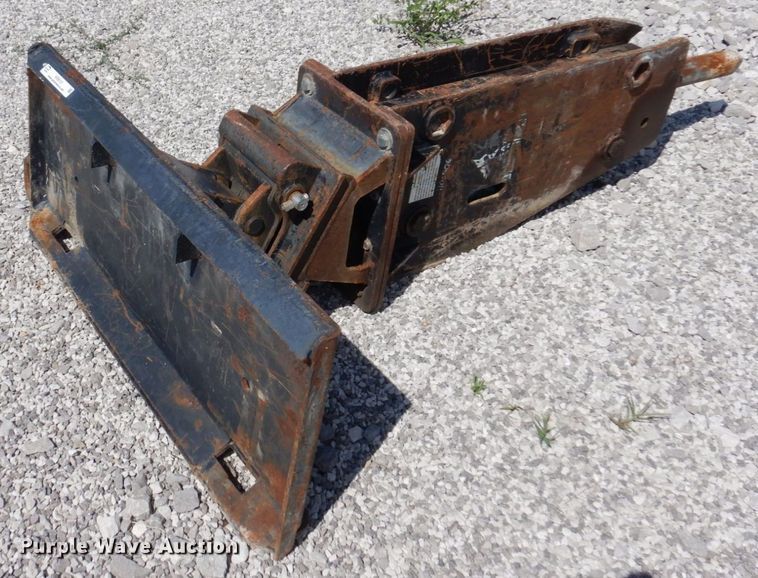 image for item KR9151 Okada DRV800S  skid steer breaker