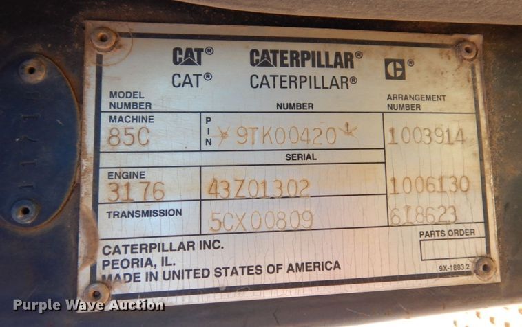 image for item KR9155 1994 Caterpillar Challenger 85C  tractor