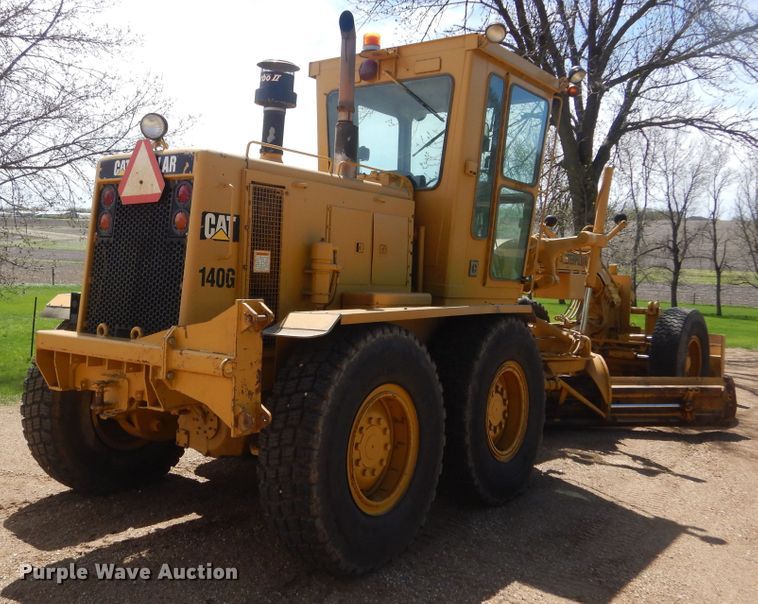 image for item KS9956 1988 Caterpillar 140G  motor grader