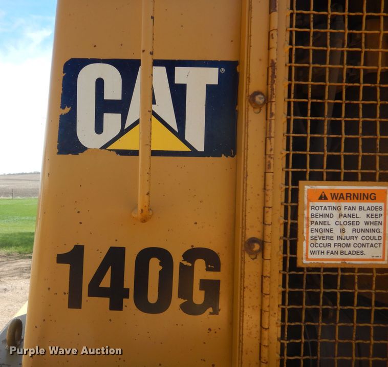 image for item KS9956 1988 Caterpillar 140G  motor grader