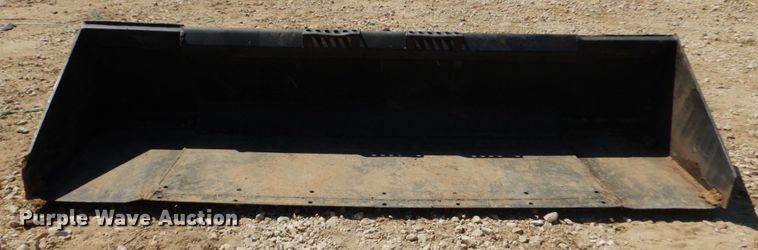 image for item KV9953 Shop built  99"W skid steer bucket