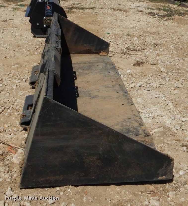 image for item KV9953 Shop built  99"W skid steer bucket