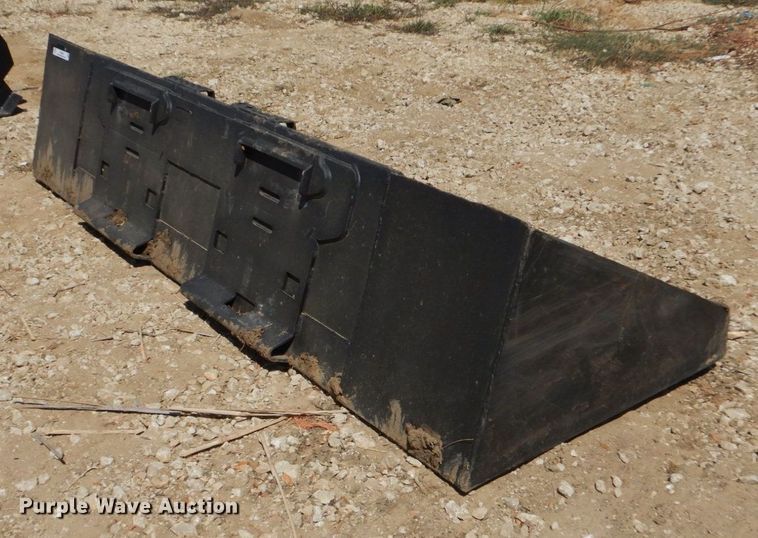 image for item KV9953 Shop built  99"W skid steer bucket