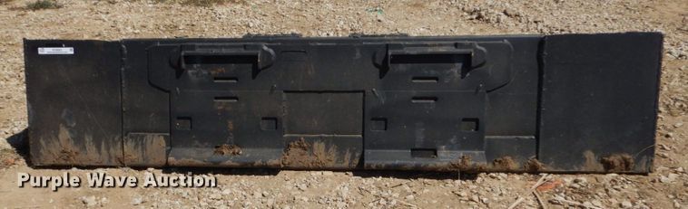 image for item KV9953 Shop built  99"W skid steer bucket