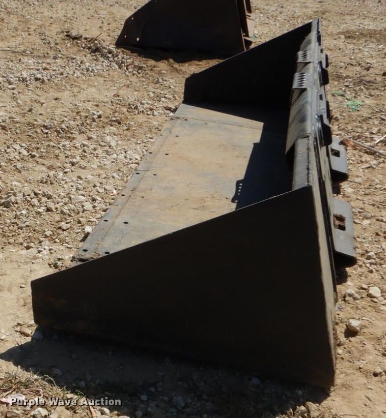 image for item KV9953 Shop built  99"W skid steer bucket