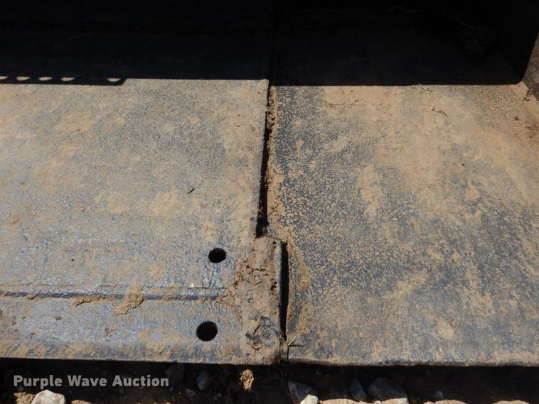 image for item KV9953 Shop built  99"W skid steer bucket