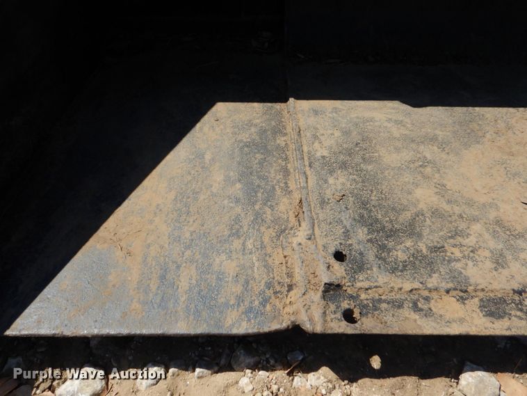 image for item KV9953 Shop built  99"W skid steer bucket