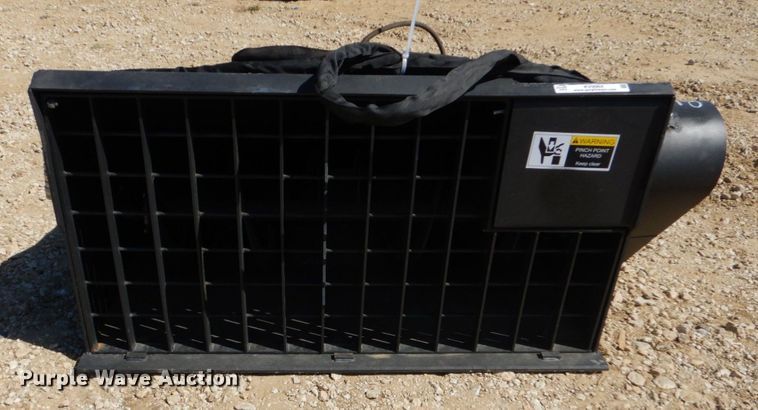 image for item KV9964 Wolverine  skid steer concrete mixer