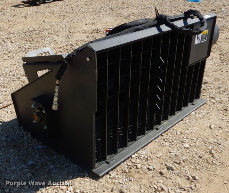 image for item KV9964 Wolverine  skid steer concrete mixer