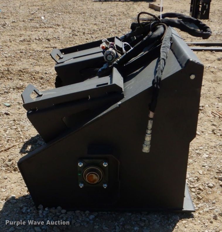 image for item KV9964 Wolverine  skid steer concrete mixer