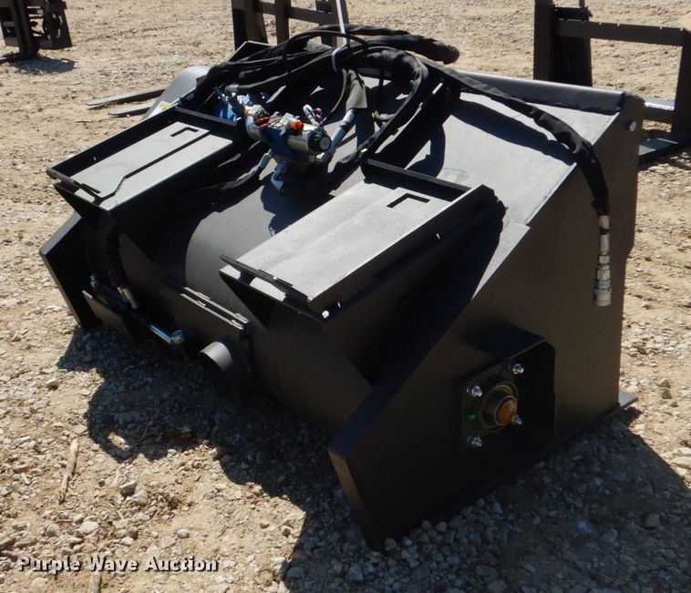 image for item KV9964 Wolverine  skid steer concrete mixer