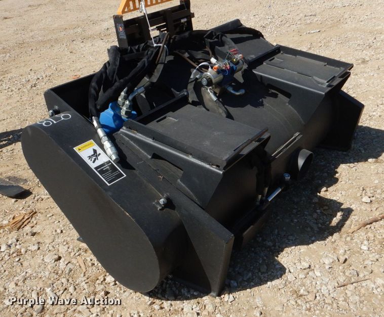 image for item KV9964 Wolverine  skid steer concrete mixer