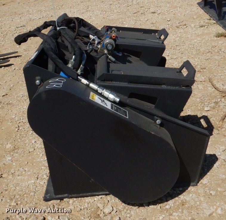 image for item KV9964 Wolverine  skid steer concrete mixer