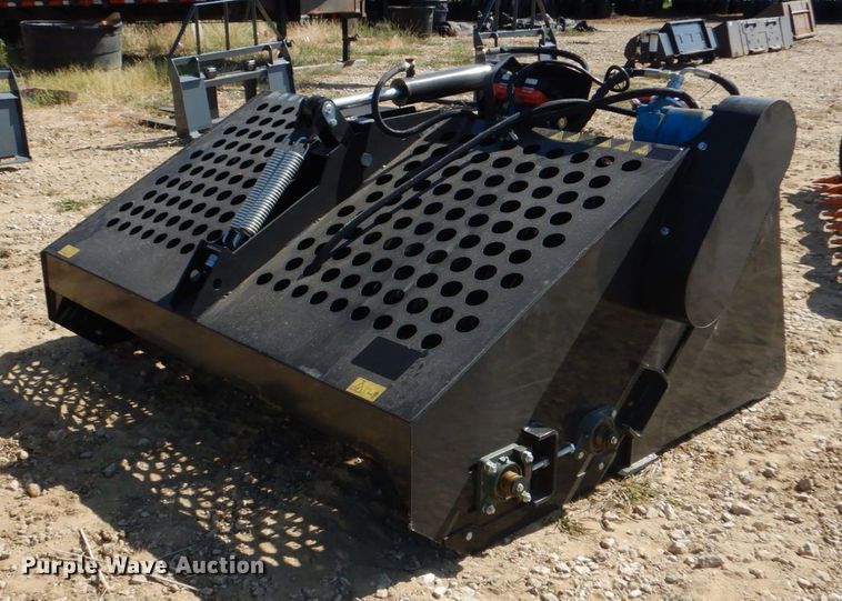 image for item KV9965 2022 TopCat ECSSLR72  72"W skid steer landscape rake