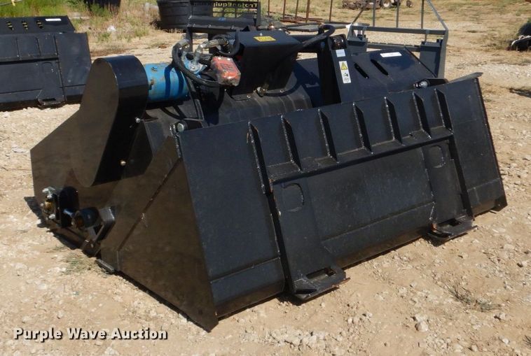 image for item KV9965 2022 TopCat ECSSLR72  72"W skid steer landscape rake