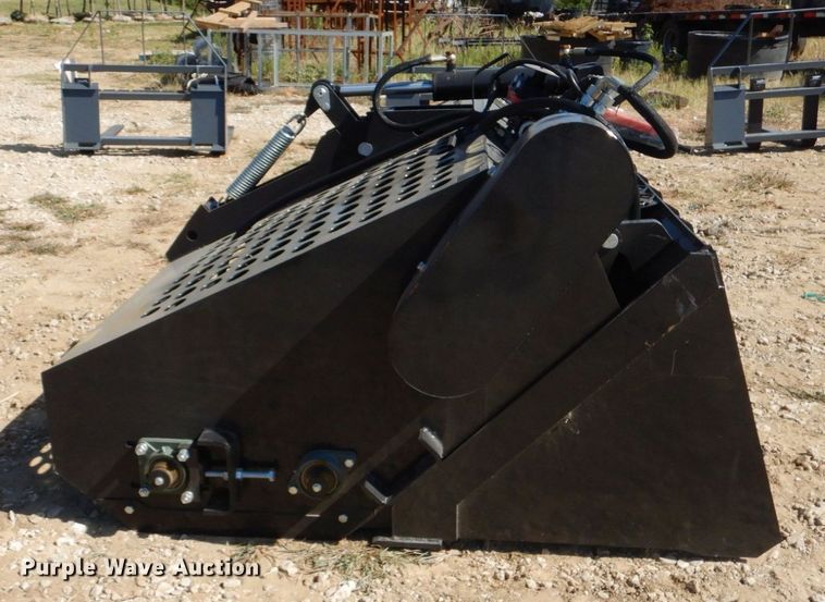 image for item KV9965 2022 TopCat ECSSLR72  72"W skid steer landscape rake