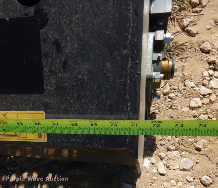 image for item KV9965 2022 TopCat ECSSLR72  72"W skid steer landscape rake