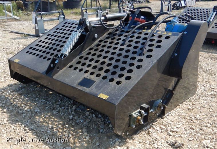 image for item KV9966 2022 TopCat ECSSLR72  72"W skid steer landscape rake