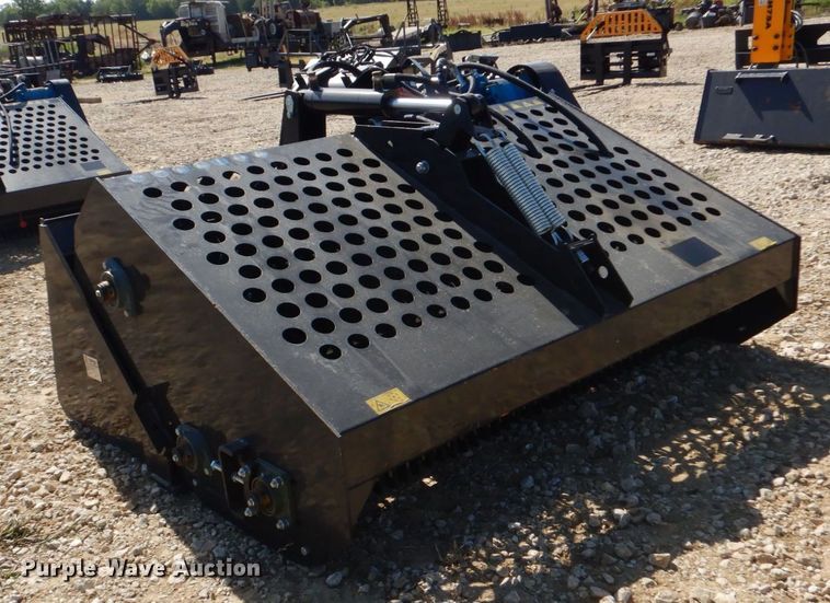 image for item KV9966 2022 TopCat ECSSLR72  72"W skid steer landscape rake