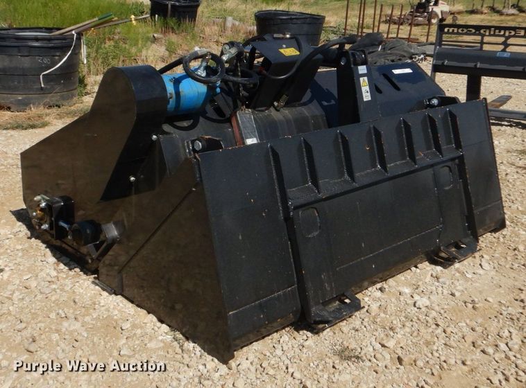 image for item KV9966 2022 TopCat ECSSLR72  72"W skid steer landscape rake