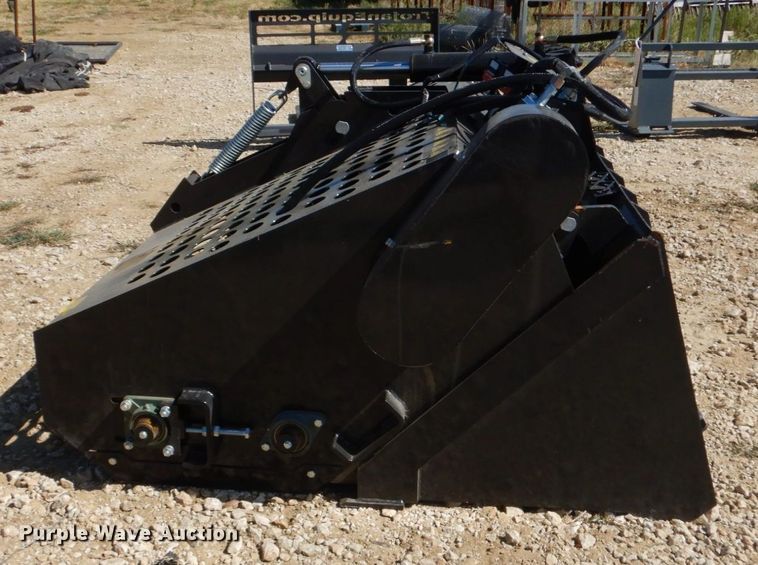 image for item KV9966 2022 TopCat ECSSLR72  72"W skid steer landscape rake